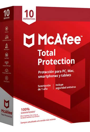 McAfee Total Protection 2026 Digital 1 Año 10 Dispositivos, imagen 2