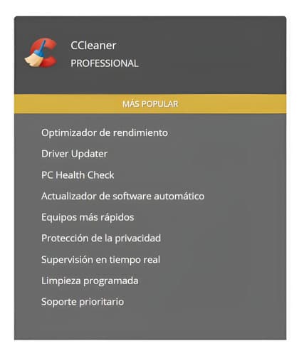 CCleaner Professional 1 Dispositivo  1 Año Suscripción, imagen 4