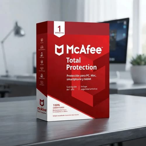 Antivirus McAfee Total Protection 1 Dispositivo 1 Año, imagen 3