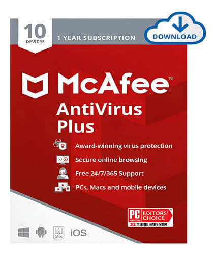 Antivirus McAfee Plus 10 Dispositivos 1 Año Windows 10 Y 11, imagen 4