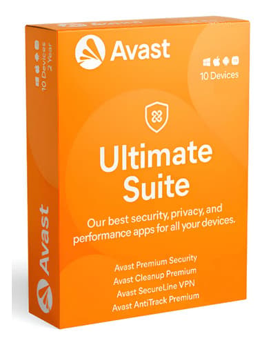 Avast Ultimate Suite 10 Dispositivos 1 Año Pc Mac Móvil, imagen 4