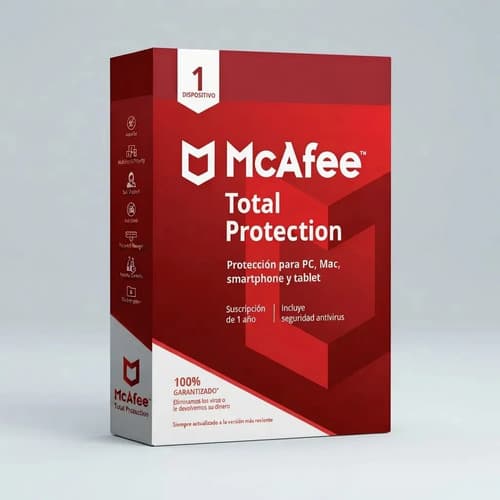 Antivirus McAfee Total Protection 1 Dispositivo 1 Año, imagen 5