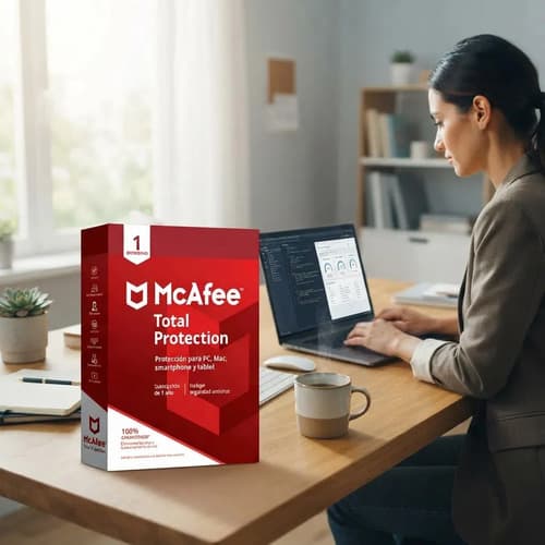 Antivirus McAfee Total Protection 1 Dispositivo 1 Año, imagen 4